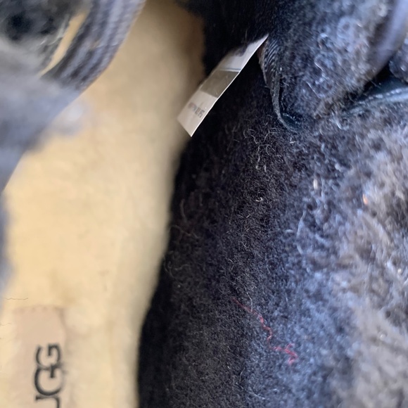 UGG NEUMEL WEATHER 2 BLACK TNL  LEATHER WATEPROOF BOOTS US 14 NIB - Picture 7 of 8